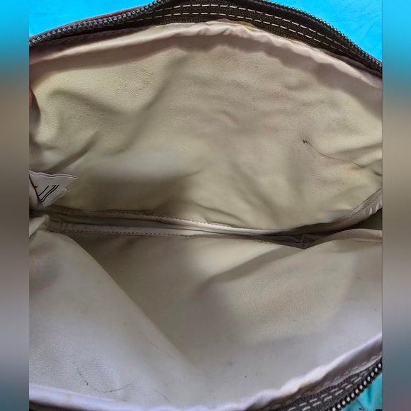 Dunhill Army Green Canvas Men's Bag - Picture 9 of 10